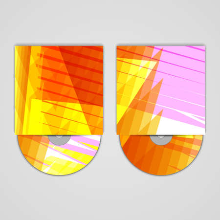 cd cover  set for your designのイラスト素材