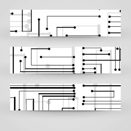 banner set for your designのイラスト素材