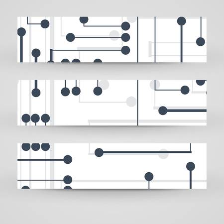 banner set for your designのイラスト素材