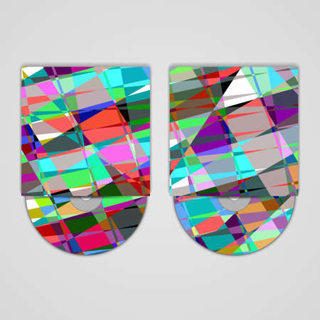 cd cover  set for your designのイラスト素材