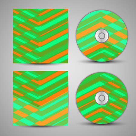 cd cover  set for your designのイラスト素材