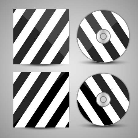 cd cover  set for your designのイラスト素材