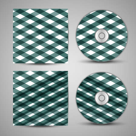 cd cover  set for your designのイラスト素材