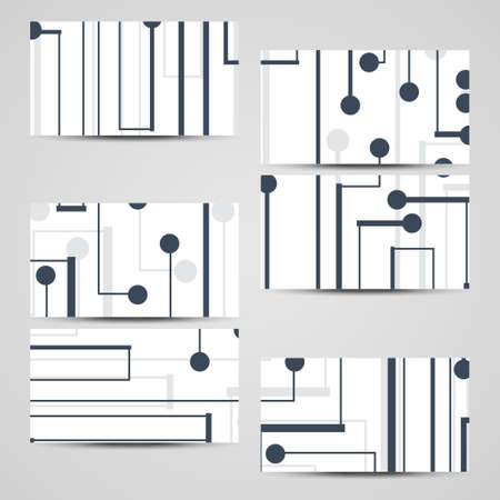 Vector business-card  set for your designのイラスト素材