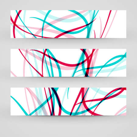 banner set for your designのイラスト素材