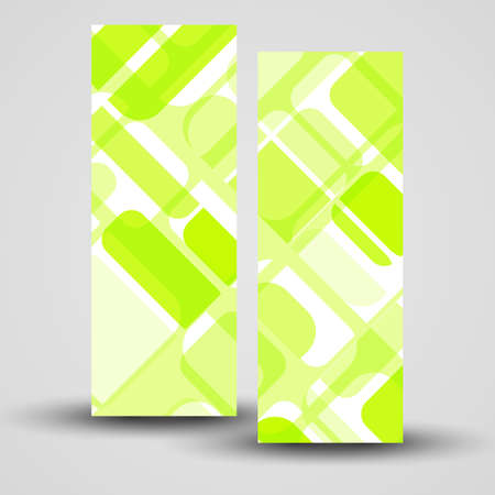 banner set abstract Illustration.のイラスト素材