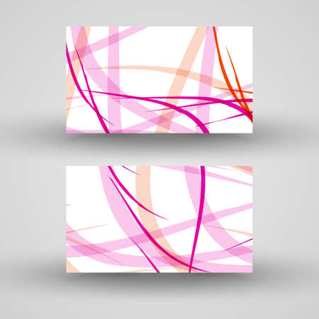 business-card abstract Illustration.のイラスト素材