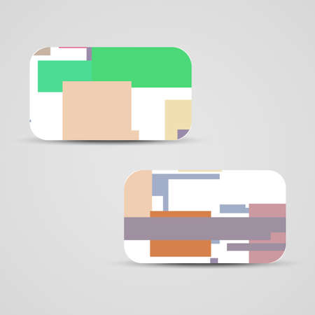 business-card vintage abstract Illustrationのイラスト素材