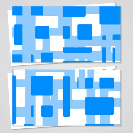 business-card  set for your design, abstract Illustration.のイラスト素材