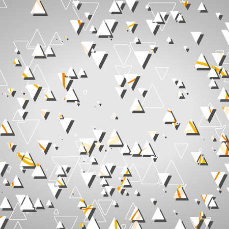 Abstract geometric shapes, dynamic illustration.のイラスト素材