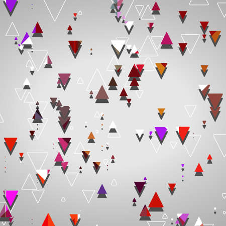 Abstract geometric shapes, dynamic illustration.のイラスト素材