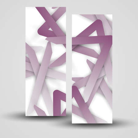 banner set for your design, abstract Illustration.のイラスト素材