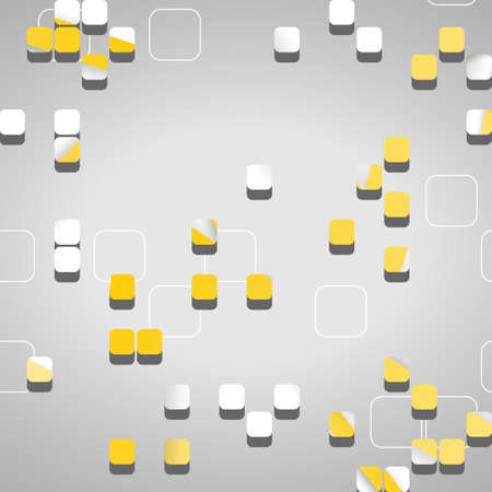 Abstract technology background, dynamic illustration のイラスト素材