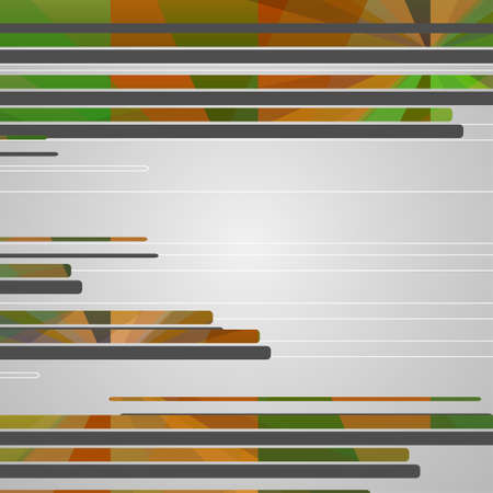 Abstract futuristic geometric shapes, dynamic illustration.のイラスト素材