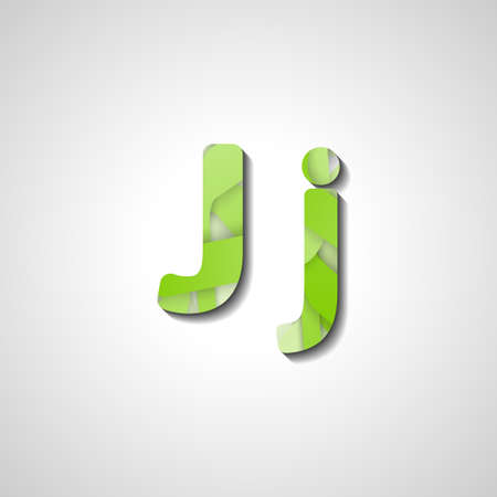 Colorful letter alphabet, abstract  illustrationのイラスト素材