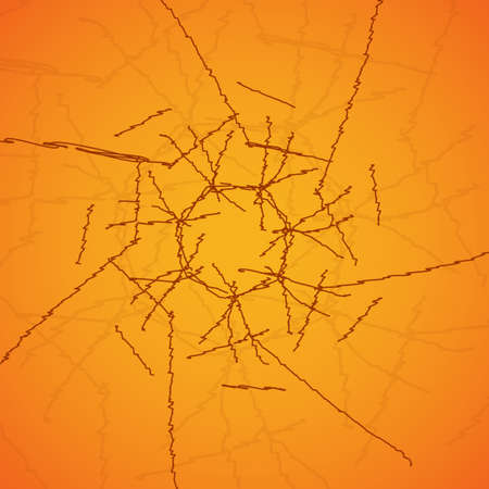 Abstract colorful background, futuristic shapes illustration.のイラスト素材