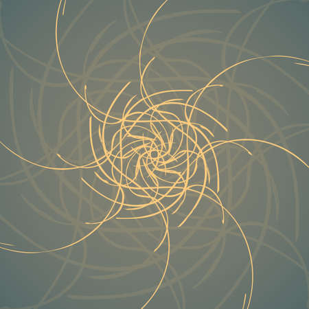 Tribal tattoo - abstract background, futuristic shapes illustration.のイラスト素材