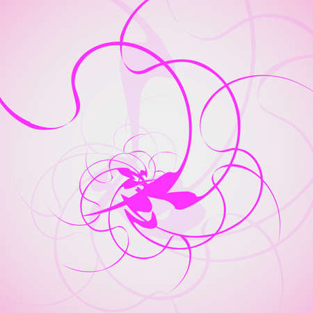 Abstract colorful background, futuristic shapes illustration.のイラスト素材