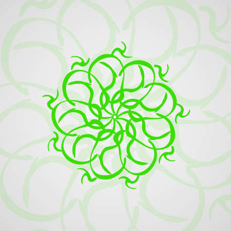 Abstract colorful background, futuristic shapes illustration.のイラスト素材