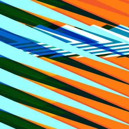 Abstract line background, geometric shapes illustration.のイラスト素材