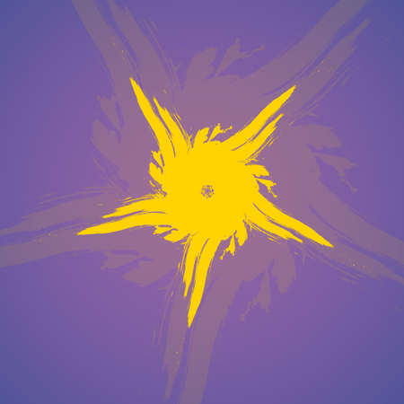 Abstract colorful background, futuristic shapes illustration.のイラスト素材