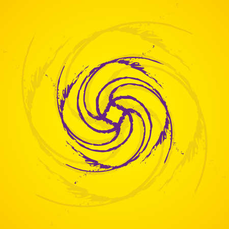 Abstract  swirl background, futuristic shapes illustration.のイラスト素材