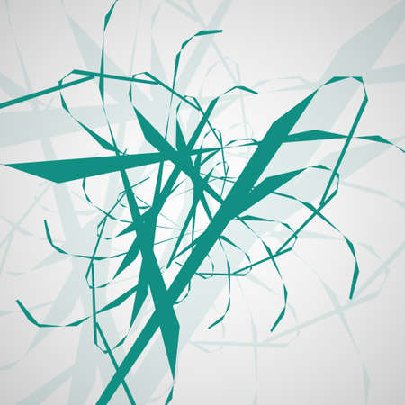 Abstract colorful background, futuristic shapes illustration.のイラスト素材