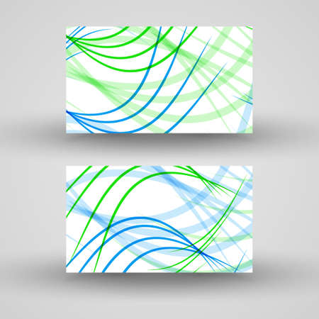  business-card  set for your design, abstract Illustration.のイラスト素材