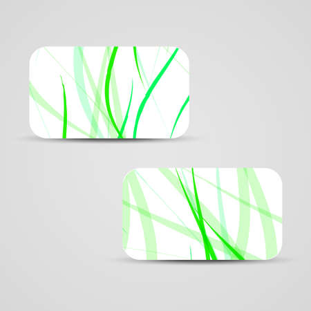 Vector business-card  set for your design, abstract Illustration.のイラスト素材