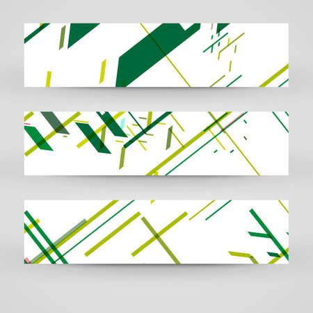 Vector banner set for your designのイラスト素材