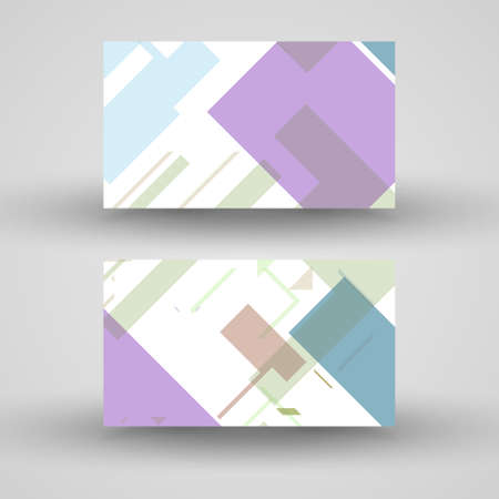 Vector business-card  set for your designのイラスト素材