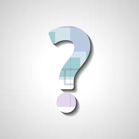 Abstract question markのイラスト素材