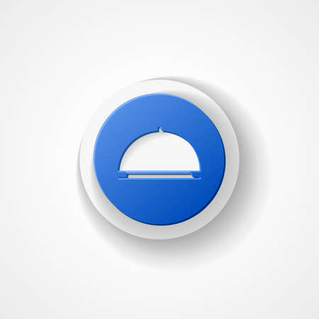 Food tray web iconのイラスト素材