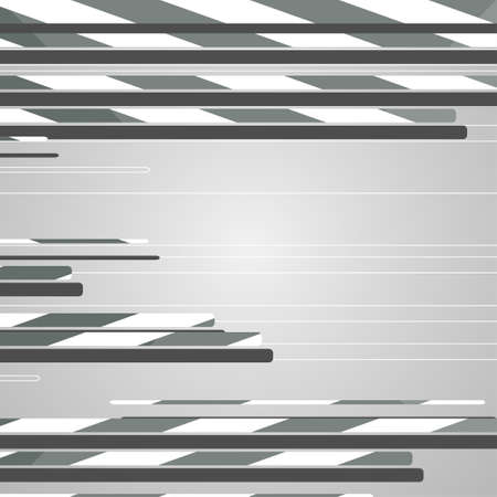 Abstract futuristic geometric shapesのイラスト素材