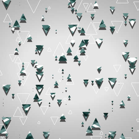 Abstract geometric shapesのイラスト素材