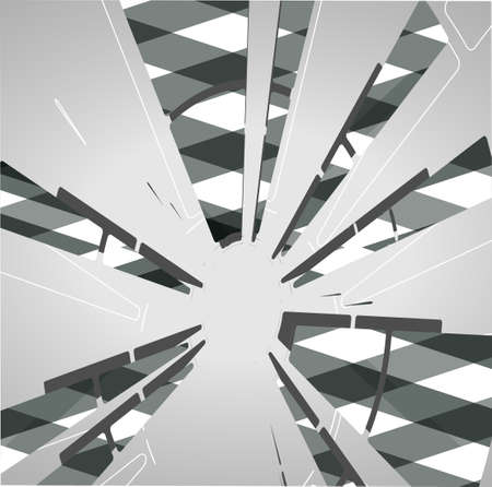 Abstract technology circles backgroundのイラスト素材