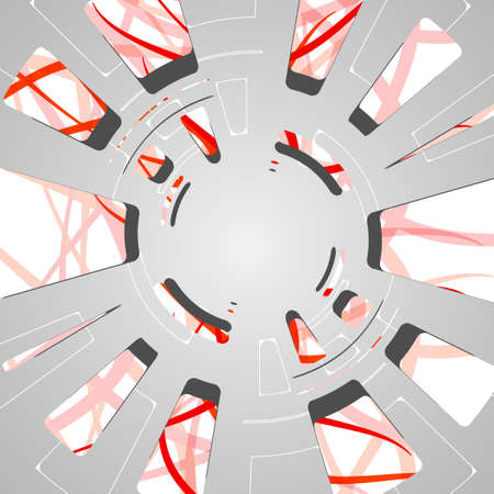 abstract background for futuristic tech designのイラスト素材