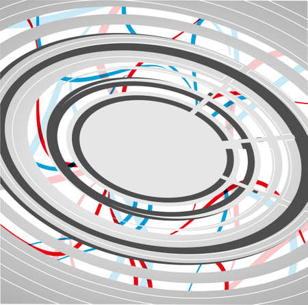 Abstract technology circles backgroundのイラスト素材