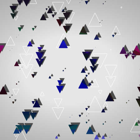 Abstract geometric shapesのイラスト素材