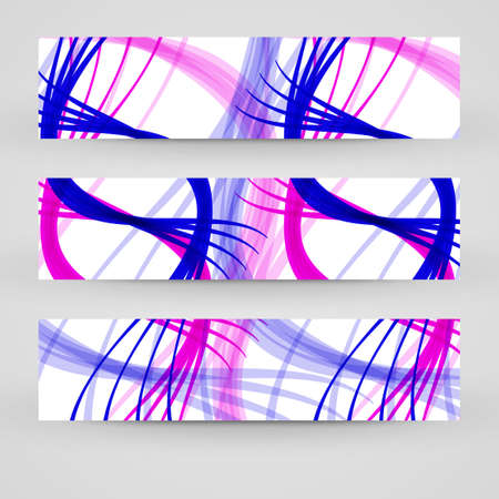 Vector banner set for your designのイラスト素材