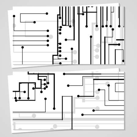 Vector business-card  set for your designのイラスト素材