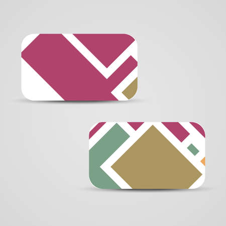 Vector business-card  set for  designのイラスト素材