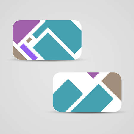 Vector business-card  set for designのイラスト素材