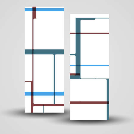 Vector banner set for designのイラスト素材