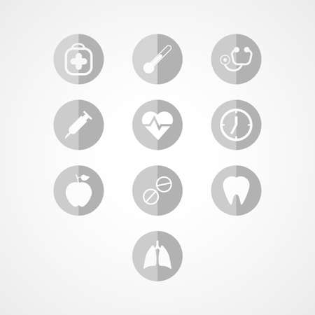 Medical  web iconのイラスト素材