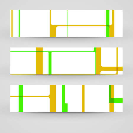 Vector banner set for your designのイラスト素材