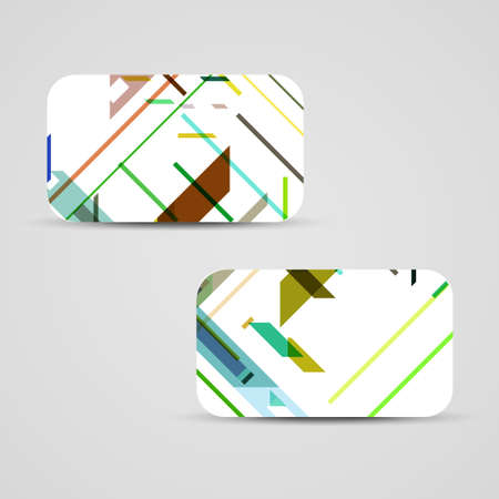Vector business-card  set for your designのイラスト素材