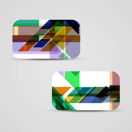 Vector business-card  set for your designのイラスト素材