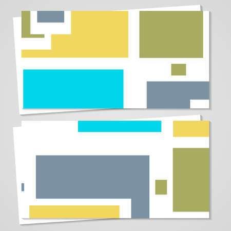 Vector business-card  set for your designのイラスト素材