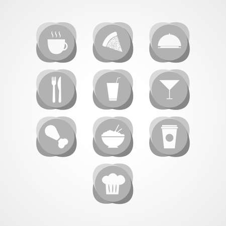 Food  web iconのイラスト素材